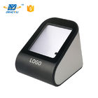 2D siêu thị USB đen trắng 2D Máy quét mã vạch để bàn cho thanh toán di động