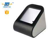2D siêu thị USB đen trắng 2D Máy quét mã vạch để bàn cho thanh toán di động