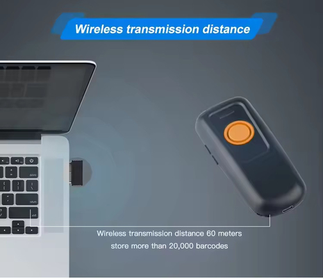 Tốc độ giải mã cao 1D CCD Đọc mã vạch di động Máy quét mã vạch laser không dây