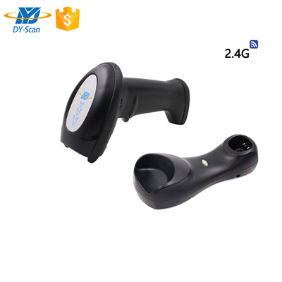 DS5200G Pedestal 2.4G Máy đọc mã vạch cầm tay 1D 3 Mil độ phân giải Máy quét phổ quát