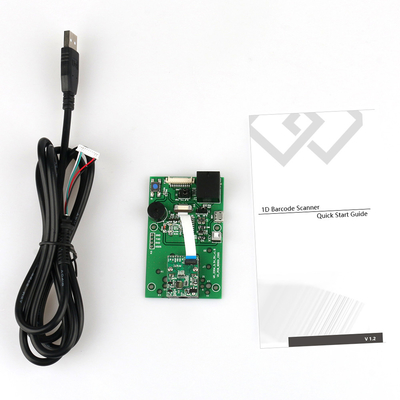 CPU 32 bit 1D CCD Barcode Scanner Module OEM USB TTL Interface DE1400