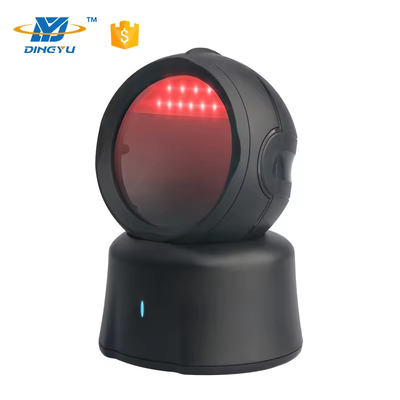 Máy đọc mã vạch trên máy tính để bàn 1D 2D Quảng trường quét mã QR đa hướng