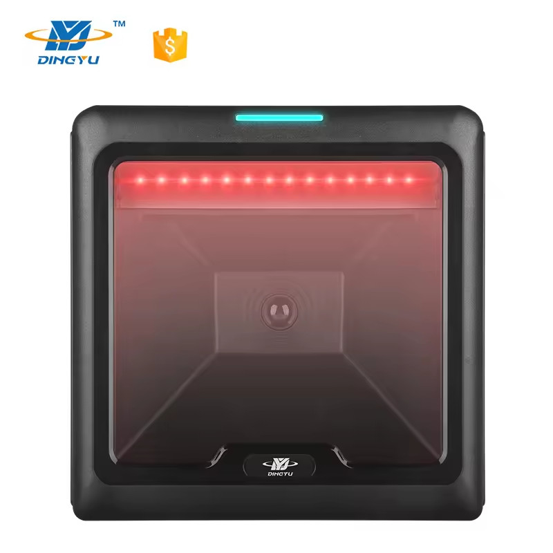 Máy quét mã vạch máy tính để bàn tốc độ cao Máy đọc mã vạch 2D không dùng tay DP8550