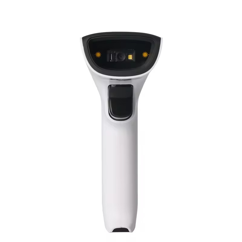 Máy đọc mã QR 2D Bluetooth 2200mAh Và Máy quét mã vạch hình ảnh 2.4G không dây DS6510B-M9 Với giá sạc