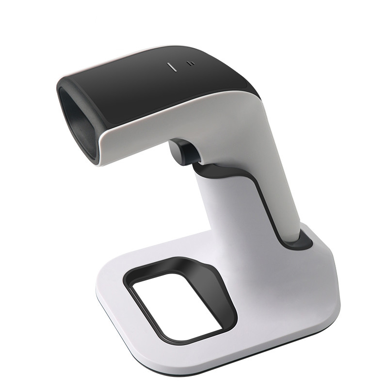 Máy đọc mã vạch 2D QR Bluetooth Wireless 2.4G Barcode Scanner Với pin sạc 2200mAh